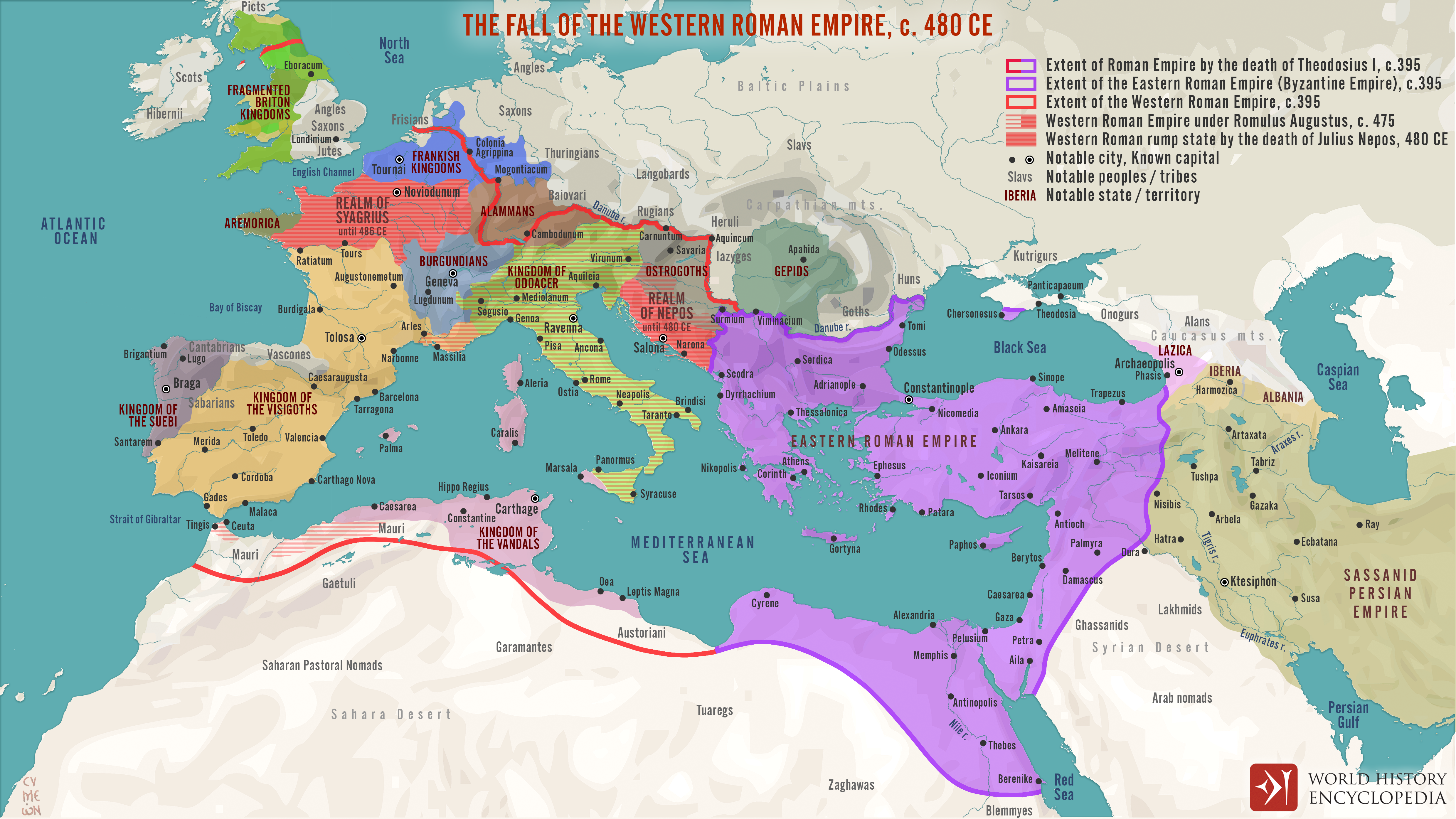 Η πτώση Ρωμαϊκής Αυτοκρατορίας και η Ελλάδα του σήμερα